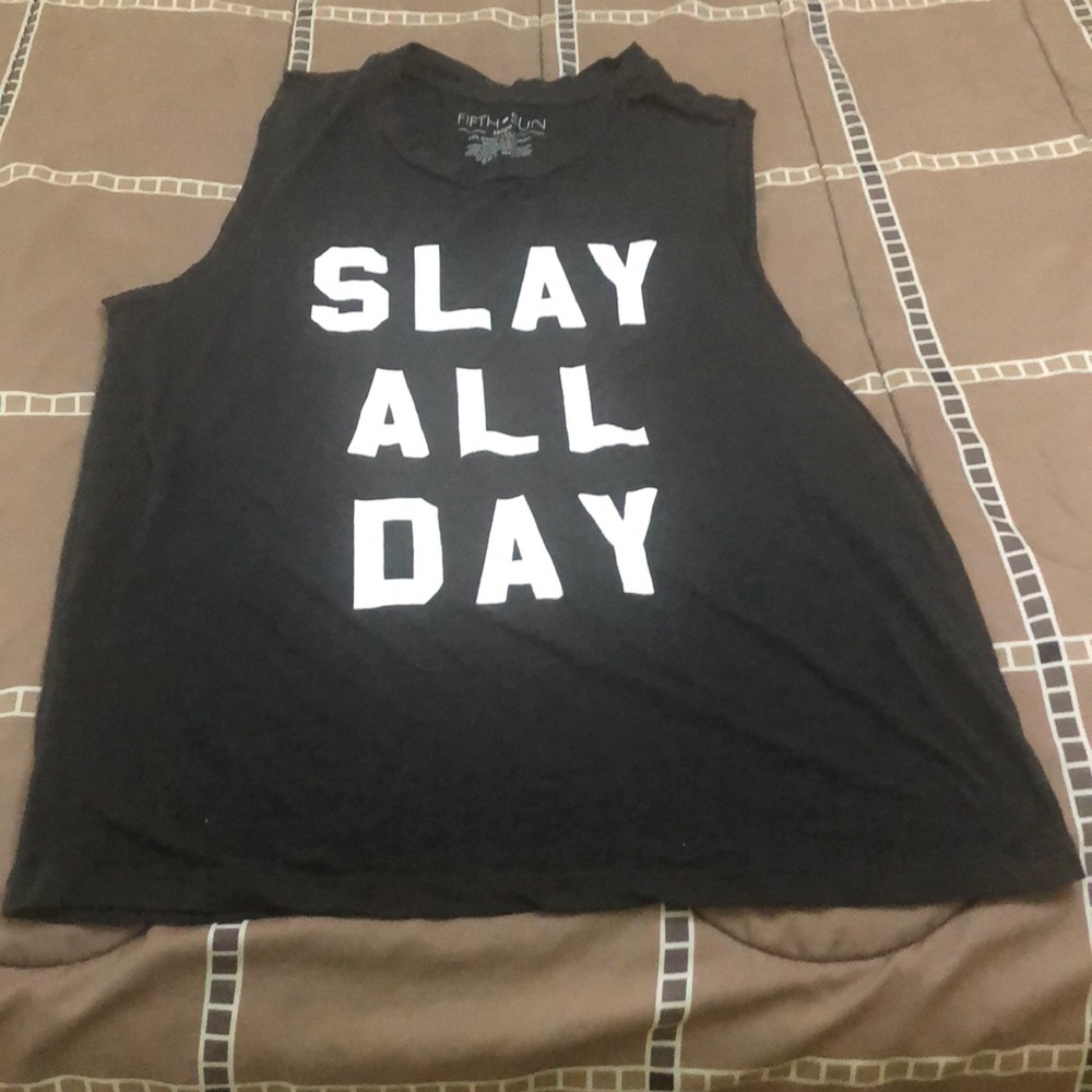 Slay All Day muscle shirt